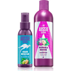 Aussie SOS Hair Rescue & Repair & Revive Σετ για ξηρά, ταλαιπωρημένα μαλλιά