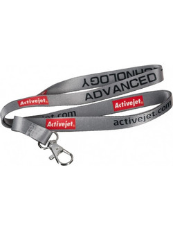 Activejet lanyard grey Activejet smycz