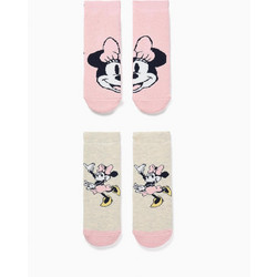 ZIPPY Σετ 2 Κάλτσες Αντιολισθητικές Minnie Μix ΒΒΚ 16-ZBGUN0301_26003