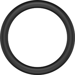 Nexus Enduro Stretchy Silicone Cock Ring Ελαστικό Δαχτυλίδι Πέους Σιλικόνης Μαύρο
