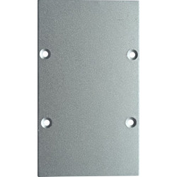 SET OF ALUMINUM END CAPS FOR PROFILE P5390 - SET 2PCS WITHOUT HOLES / EP5390