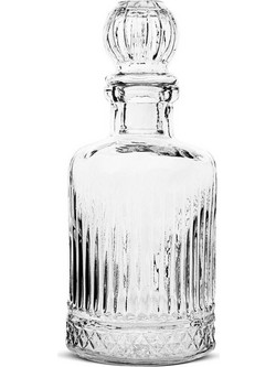 Καράφα Ουίσκι 666HAC2128 11x11x25cm 1160ml Clear Hermia Γυαλί