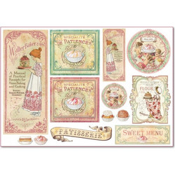 Stamperia Ριζόχαρτο Decoupage 48x33cm Patisserie
