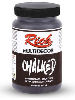 Rich 250ml Χρώμα Κιμωλίας 4588 Chocolate