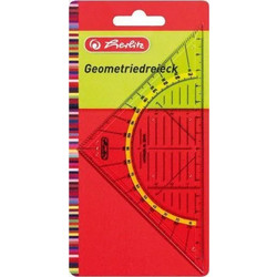 Herlitz Γεωμετρικό Τρίγωνο Πλαστικό Διάφανο 16cm 8700304