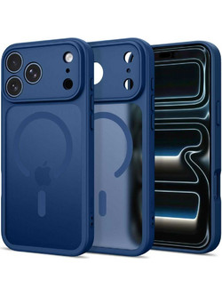 Tech-Protect BasicMag MagSafe Θήκη Matte Deep Blue (iPhone 18 Pro / 17 Pro)