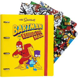 The Simpsons 4 Ring Binder