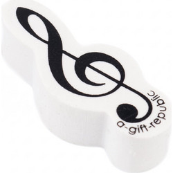 ΜUSIC GIFT Γόμα G-Cleg White 5.0cm (Tεμάχιο)