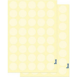Αυτοκόλλητες Ετικέτες Λευκές No6 18x20mm 40 Φύλλα 35 Ετικέτες Ανα Φύλλο