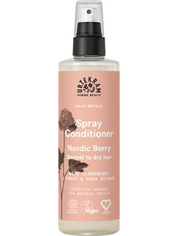 Urtekram Nordic Berries Leave In Conditioner Spray για Επανόρθωση για Ταλαιπωρημένα Μαλλιά 250ml