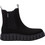 Refresh Γυναικεία Μποτάκια Chelsea Πλατφόρμα Suede Μαύρα 170249