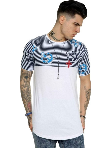 Crossover Men's Armada T-Shirt - White