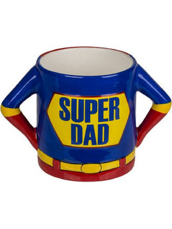 OUT OF THE BLUE KG Κούπα Super Dad 18x11cm Stoneware 500ml σε κουτάκι δώρου