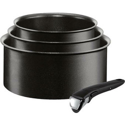 Tefal Ingenio Expertise Σετ Κατσαρόλες Αλουμινίου με Αντικολλητική Επίστρωση Πέτρας 4τμχ L65095