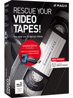MAGIX RESCUE YOUR VIDEOTAPES! (+VIDEO SOUND CLEANING LAB)