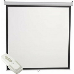 SBOX PSA-96 Ηλεκτρική Οθόνη Προβολής Projector Τοίχου / Οροφής 1:1 172x172cm / 96"
