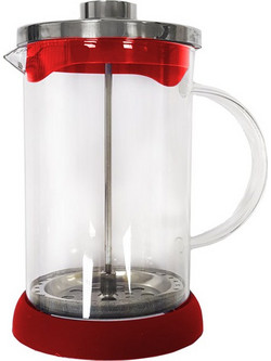 Cuisinier 98282 Καφετιέρα Γαλλικού Χειρός 800ml Inox Κόκκινη
