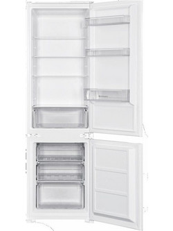 Sharp SJ-BB02IMXW1 Εντοιχιζόμενος Ψυγειοκαταψύκτης 243lt No Frost Υ152xΠ54xΒ59.5cm Λευκός