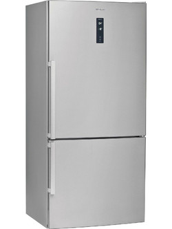 Whirlpool W84BE 72 X 2 Ψυγειοκαταψύκτης 588lt No Frost Υ186xΠ84xΒ75cm Inox