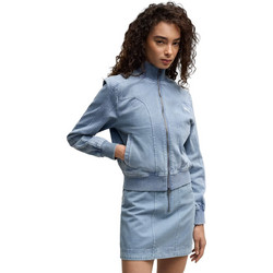Puma Future Archive Γυναικείο Μπουφάν Τζιν Μακρύ Γαλάζιο 636681-34
