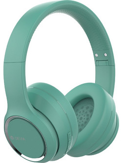 Devia EM039 Kintone Ασύρματα Bluetooth Ακουστικά Over Ear Πράσινα