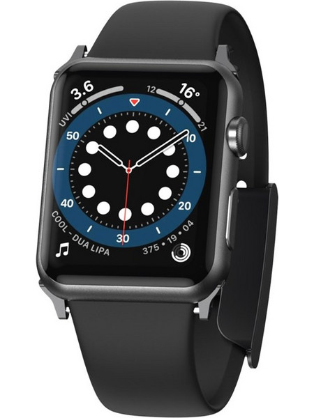 Baseus Slip-Thru Λουράκι Σιλικόνης Black (Apple Watch 42 / 44 / 45mm)