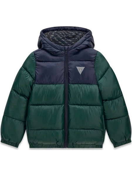 Guess Παιδικό Μπουφάν Πράσινο N6YL01W2656-FMF2