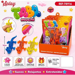 Taba Mochi Lizard assorted stress-relief 14cm
