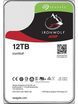 Seagate IronWolf 12TB HDD Σκληρός Δίσκος 3.5" Sata 3 7200rpm με 256MB Cache
