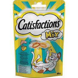 Catisfactions Adult Mix with Salmon & Cheese 60gr