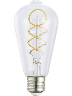 Λάμπα LED Eglo E27 Edison ST64 Filament Διάφανη 2700K 806lm 7.3W 110318