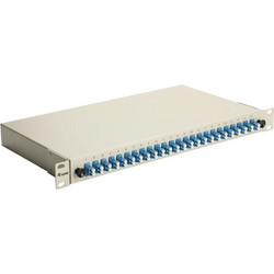Equip Κουτί Συγκόλλησης Οπτικών Ινών 1U 24 θυρών LC-Duplex OS2 πλήρες γκρι