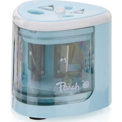 Ηλεκτρικός ξύστης μολυβιών Peach PO102 Universal - Μπλε