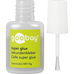 GOOBAY κόλλα Super Glue με πινέλο 77017, 10g