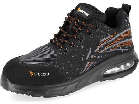 Procera Texo-Air Xtra Παπούτσια Ασφαλείας SB Μαύρα