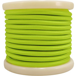 EL330003 | EL330003 | Textile Cable 2x0.75mm ρολό 10mt - ΠΡΑΣΙΝΟ ΦΩΣΦΟΡΙΖΕ