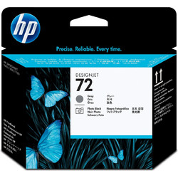 HP 72 Grey & Photo Black Πακέτο 2 Μελανιών Εκτυπωτή Inkjet C9380A