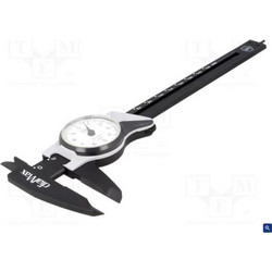 WIHA 27082 Παχύμετρο πλαστικό 0-150mm διαμετρος 35mm 0.1mm με κλίμακα ορολογίου