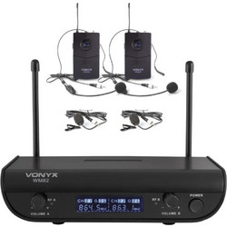 Vonyx WM82B Σετ 2 Ασύρματα Χειλόφωνα
