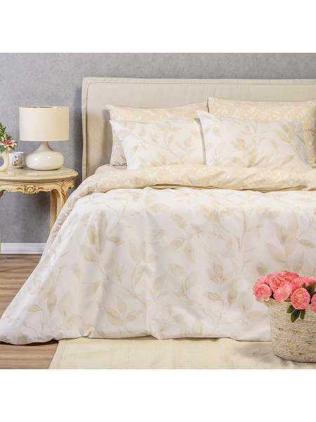 ΠΑΠΛΩΜΑΤΟΘΗΚΗ ΜΟΝΗ PEARL BEIGE ULTRA LINE (165X245) MELINEN 165Χ245
