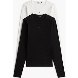 TOMMY JEANS TJW 2PACK SLIM ESSENTIAL RIB LS DW0DW17716-0XN Multi