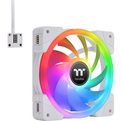 Thermaltake Swafan EX14 Case Fan 140mm RGB με Σύνδεση 9-Pin (USB 2.0) 3τμχ White