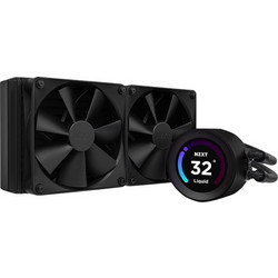 NZXT Kraken Elite 240 Black Υδρόψυξη CPU 120mm για Socket 115x / AM4 / TR4 / 1200 / sTRX4 / 1700 / AM5