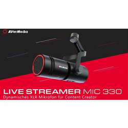 AverMedia AM330 Δυναμικό Μικρόφωνο XLR