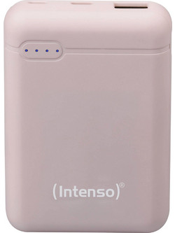 Intenso XS10000 Power Bank 10000mAh με Θύρα USB-A & Θύρα USB-C Pink