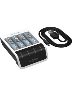 Ansmann Comfort Smart Charger With 4XAA