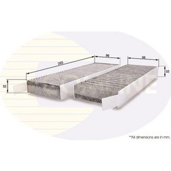 COMLINE ΦΙΛΤΡΟ ΚΑΜΠΙΝΑΣ - EKF170A (OEM: 6447XF, 6447XG)