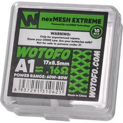 Coils NexMesh Extreme A1 0.16Ω (10pcs) - Wotofo