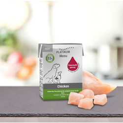 Platinum Natural Pet Food & Care Menu Adult with Chicken 375gr