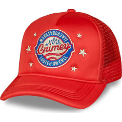 Grimey Wild One Looter Trucker Καπέλο με Δίχτυ Κόκκινο GRTVCC455